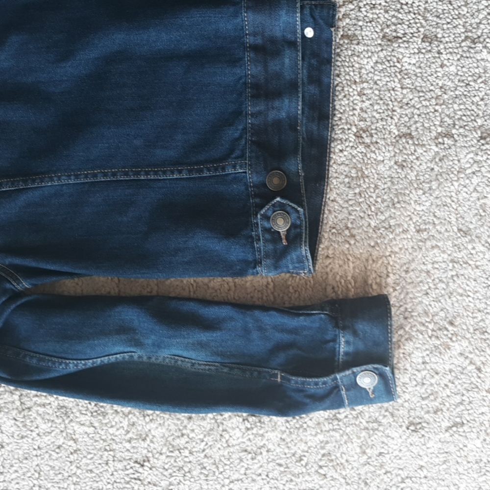 Denim Button Up Jacket - image 8